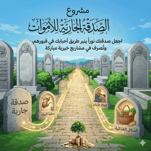 الصدقة الجارية للأموات